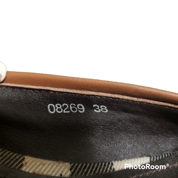 Burberry Shoes Plaid Buckle Flats - Picture 6 of 9